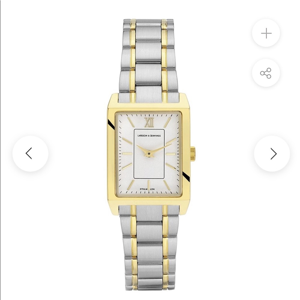 WeWoreWhat Larsson Jennings 22mm mixed metal watch